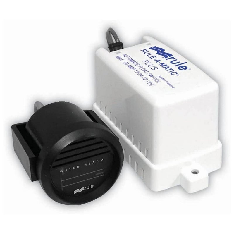 Rule High Water Bilge Alarm w/Switch & Gauge - 24V - Image 1